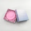Empty Custom Eyelash Packaging Box Rectangle Square Lash Case White Black Handbag Lash Box without Eyelashes