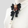 Pimler broşlar barok bowknot papyon kravat kravat bowtie kurdele bağları broş kadın moda mücevher aksesuarları Kirk22