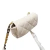 2022SS Womens Girls Designer Chest Bags Classic Mini Flap quiltad Gold Matelasse Chain Crossbody Shoulder Bust Vanity Cosmetic Outdoor Sacoche Sport Handväskor 17cm