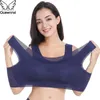 Quenral 원활한 여성 브래지어 플러스 사이즈 브래지어 3XL 4XL 5XL 6XL Brassiere 푸시 업 브 랄 레이트 대형 액티브 브래지어 와이어 무료 속옷 201202