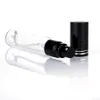 Mini 10ml metall tom glas parfymfyllningsbar flaskor resor bärbara spray parfymfördelare flaskor 10styles