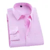 Davydaisy 8xl 7xl Men shirt lange mouwen man zakelijke causale shirts twill wit geel shirt merk formele shirts zachte lj200925