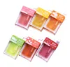 Lip Gloss 24Pcs/lot Fruit Makeup Shiny Moisturizing Transparent Oil Long Lasting Cute Liquid Lipstick Cosmetics