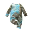 Baby Boys Girls Born Jumpsuits Tiedyed Clothing Long Sleeve Autumn Romper 2020 New Fashion Designer Clothes7493642