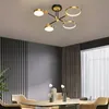 Lámparas De techo LED modernas, lámpara De araña nórdica para sala De estar, decoración artística para dormitorio, Lamparas De Techo