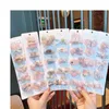 한국 Kawaii 공주 만화 헤어핀 여자 아이들 머리 클립 핀 베르렛 액세서리 어린이 헤어 클립 장식품 머리 장식