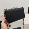 Projektant- Kobiety Łańcuch Torba Na Ramię Diamond Lattice Flap Torebki Oryginalna Skóra Crossbody Torebka Torebka Portfel Torby