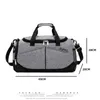 品質ジムバッグ男性女性多機能大容量旅行ダッフルバッグフィットネストレーニングヨガスポーツハンドバッグショルダーバッグQ0705