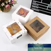 10Pack Marmory Cupcake Boxen und Verpackungskuchen Keks Boxen mit Fenster 2/4/6 Hohlräume Muffin Drages Halter Dessert Container