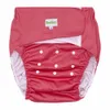 Goodbum Adult Cloth Diapers Reusable The Elderly Washable Diapers Breathable Incontinence Pants Pure Color The Adjustable 201117