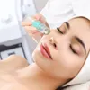 Automatisk Hydra Neede 64 Pins Roller 64 Flaska Aqua Titanium Microneedle Mesotherapy Dermaroller Skin Care System Dermastamp