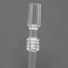 Duartz Tip FORNC Kit Drip Tips Domeloze Nagel Roken Pijpen 10mm 14mm 18mm DAB Straw Set 100 Quartz Banger Nails