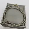 Faceted labradorite delicado ajustável 14k ouro cheia correntes pedras preciosas collier femme mulheres original boho colar