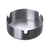 Hot Promotional gift durable family bar square/ round ashtray stainless steel thickened hotel restaurant ashtray 9064