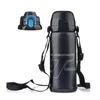 800ML Thermos En Acier Inoxydable Pot D'isolation Portable Voyage Bouilloire Thé Bouteille À Vide Sports De Plein Air Fiole À Vide Tasse D'eau Chaude LJ201218