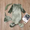 Newborn Baby Swaddle Booket Hat 2 шт. Сумка Sleep Waph Ins Ins in ins