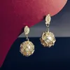 a dita ch goujons de perles 5A diamants de la plus haute qualité legers goujons anti-allergie femmes boucles d'oreilles designer r mode rétro br262B