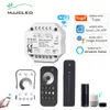 와이파이 2.4G RF AC 트라이 액 LED 디머 220V 230V Tuya Smart Life App Amazon Alexa Echo Google Home Assistant Voice Control