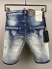 Lässige Jeansshorts für Herren aus italienischer, europäischer und amerikanischer Mode, hochwertige Wäsche, reines Handschleifen, Qualitätsoptimierung LA9825-1