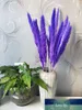 7 Fatias de Falso Reed grama Reed Natural Dry Reed Grama Artificial Wedding Planta Bouquet Decoração Flor