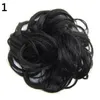2020 New Trendy Design Women Wavy Curly Messy Hair Bun Synthetic Elastic Hair Tie Extension Hair Scrunchie Hairpieces Bands