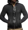 سترات الرجال للرجال Zogaa Sweater Coat Mens Winter Winter Hat Warm Chrive Cardigan Cardigan Lim