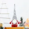 Décoration d'elfe de Noël Gnome de vacances Figurines suédoises faites à la main Tomte Ornements Remerciements Donnant des cadeaux de jour 16,5 pouces JK2011XB