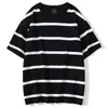 Aolamegs Men T Shirt Color Block Print 3 color Optional Tee Shirts Simple High Street Basic All-match Cargo Tops Male Streetwear 220309