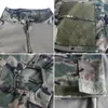 ReFire Gear Camouflage Tactique T-shirt Hommes À Manches Longues Soldats Bataille Armée T-Shirt Militaire USMC Force Spéciale Paintball Chemise 201202