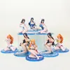 1415 cm Anime One Piece Nami Robin Nico Boa Hancock Swimsuitwarwear PVC Ação Figuras Toy T2001177681340