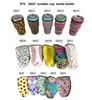 Tumbler Houder Cover Tassen Neopreen Geïsoleerde Mouwen Mokken Cups Waterfles Cover Zonnebloem Stringed Gedrukt 15 stijlen LSK1886