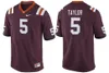 Aangepaste Virginia Tech Hokies voetbal elke naam nummer 7 Michael Vick 2 Hendon Hooker 5 Ryan Willis Damon Hazelton NCAA College Jersey S-4XL