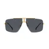 2pcs Yeni moda güneş gözlüğü erkekler için gözlükler kumaş büyük çerçeve sürüş erkekler kadın güneş gözlükleri açık hava spor gözlükleri