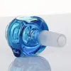wholesale Bol de bang en verre de six couleurs de couleur huilée 14 accessoires pour fumer pour hommes pour les plates-formes de dab de conduite d'eau