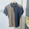 2022 Heren Ontwerpers Polo T-shirt Mode Mannen Homme Zomer Polo Shirts Borduren High Street Trend Top Tee Aziatische Maat m-XXXL