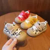baby spring infant shoes leopard