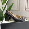 2021 spring and autumn sexy women's sandals classic middle heel design metal buckle fashion high-quality leather multi-color