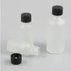 Etherische olie Amber Clear Glass Fials 17/10/15/20/30/50/100 ml Voorbeeldvulbare flessen Draagbare reiscontainer 500pcs