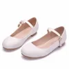 Kids New Spring Autunm Baby Girls Flats Children White Princess Female Students Shoes