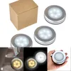 LED Lampor Människokropp Induktionslampa Korridor Vägg Nattlampor Cirkulära Vit Gula färger Easy Install Intelligent Sensing New 8 5JX N2