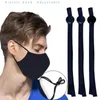 Ansiktsmask Justerbar Lanyard Extension Handy Bekväm vindtät Rope Rest Öronhållare Häng på nacksträng Hatt Lanyard Party Favor KKA1686