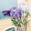 10 teste Lavender Artificial Flowers Wedding Bridal Bruquet Party Home Soggiorno fiori decorativi bouquet di piante verdi16417155