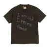 Винтажная футболка I Am Sad, скейтборд, мужские футболки, женская уличная хлопковая футболка с коротким рукавом