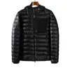 Зимний с капюшоном легкий мужской пункт Parkas Black повседневная теплая спортивная одежда простая пара куртка, европейский и американский знаменитый бренд