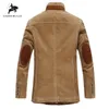 Plus w rozmiarze 6xl 7xl najwyższej jakości wełniana ciepła męska kurtka zimowa wiatroodporna odzież odzieżowa grube średnio długi płaszcz Mężczyźni Parka 201209