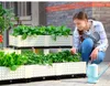 Easy-to-install rectangular vegetable waterless plant pot Family balcony flower planting box | Kraflo Garden planter