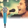 Mikrofoner Mini Jack 3,5mm Studio Lavalier Professionell Mikrofon Handhållen Mic för mobiltelefon Dator för iPhone Samsung Karaoke