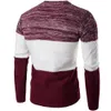Sweater Mens Casual Color Casual Male Sweater Clothing 201221