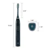 Escova de dentes elétrica IPX7 recarregável de 5 modos com 5 cabeças de escova11030708