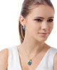Bridesmaid Jewelry Set for Australian Crystal Jewellery Silver Necklaces Pendants Party Jewelry Sets